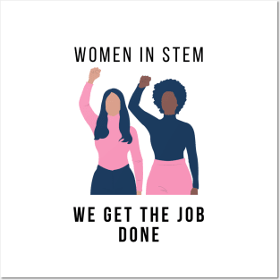 Women in Stem Posters and Art